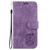 Samsung Galaxy S26 Little Tiger Embossed Leather Phone Case - Purple