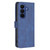 Samsung Galaxy S26 Magnetic Buckle Rhombus Texture Leather Phone Case - Blue