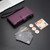 Samsung Galaxy S26 Magnetic Closure 9 Card Slots Zipper Leather Case with Hand Strap - Purple