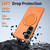 Samsung Galaxy S26 Metal Rotation Holder MagSafe TPU Hybrid PC Phone Case - Orange