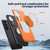 Samsung Galaxy S26 Metal Rotation Holder MagSafe TPU Hybrid PC Phone Case - Orange