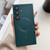 Samsung Galaxy S26 Metallic Paint Magsafe Liquid TPU Phone Case - Green