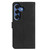 Samsung Galaxy S26 Moonlit Butterfly Dance Pattern Embossed Leather Phone Case - Black