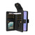 Samsung Galaxy S26 Multi Card Wallet Leather Phone Case with Strap - Black