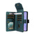 Samsung Galaxy S26 Multi Card Wallet Leather Phone Case with Strap - Green
