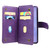Samsung Galaxy S26 Multi-Function Wallet 10 Card Slots Leather Phone Case - Violet