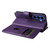 Samsung Galaxy S26 Multi-Function Wallet 10 Card Slots Leather Phone Case - Violet