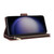 Samsung Galaxy S26 Multifunctional Frosted Zipper Wallet Leather Phone Case - Coffee