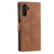 Samsung Galaxy S26 Nail Skin Feel Stitching Calf Texture Leather Phone Case - Brown