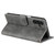 Samsung Galaxy S26 Nail Skin Feel Stitching Calf Texture Leather Phone Case - Grey
