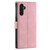 Samsung Galaxy S26 Nail Skin Feel Stitching Calf Texture Leather Phone Case - Rose Gold