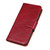 Samsung Galaxy S26 Nappa Texture Horizontal Flip Leather Phone Case - Red