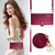 Samsung Galaxy S26 Nine Card-slot Zipper Wallet Bag Leather Phone Case - Red