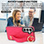Samsung Galaxy S26 Non-slip Full Coverage Ring PU Phone Case with Wristband - Rose Red