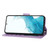 Samsung Galaxy S26 Oil Skin Zipper Wallet Leather Phone Case - Purple