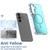 Samsung Galaxy S26 Plating Gradient Discolor MagSafe Phone Case with Holder - White