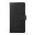 Samsung Galaxy S26 PU Genuine Leather Texture Embossed Line Phone Case - Black