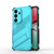 Samsung Galaxy S26 Punk Armor 2 in 1 PC + TPU Shockproof Phone Case with Invisible Holder - Blue