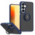 Samsung Galaxy S26 Q Shadow 1 Series TPU + PC Phone Case with Ring - Royal Blue