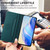 Samsung Galaxy S26 RC01 Dual-Folded Magnetic Suction RFID Leather Phone Case - Dark Green