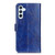 Samsung Galaxy S26 Retro Crazy Horse Texture Leather Phone Case - Blue