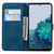 Samsung Galaxy S26 Retro Skin Feel Butterflies Embossing Horizontal Flip Leather Phone Case - Blue