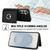 Samsung Galaxy S26 RFID Anti-theft Card Ring Holder Phone Case - Black