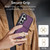 Samsung Galaxy S26 RFID Anti-theft Card Ring Holder Phone Case - Dark Purple