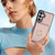 Samsung Galaxy S26 RFID Anti-theft Card Ring Holder Phone Case - Rose Gold