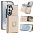 Samsung Galaxy S26 RFID Anti-theft Card Ring Holder Phone Case - White
