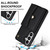 Samsung Galaxy S26 RFID Card Slot Phone Case with Long Lanyard - Black
