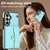 Samsung Galaxy S26 RFID Card Slot Phone Case with Long Lanyard - Mint Green