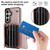 Samsung Galaxy S26 RFID Card Slot Phone Case with Long Lanyard - Rose Gold