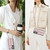 Samsung Galaxy S26 RFID Card Slot Phone Case with Long Lanyard - Rose Gold