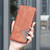 Samsung Galaxy S26 Rhombus Texture Magnetic Leather Phone Case - Brown