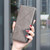 Samsung Galaxy S26 Rhombus Texture Magnetic Leather Phone Case - Grey