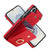 Samsung Galaxy S26 Ring Holder RFID Card Slot Phone Case - Red