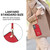 Samsung Galaxy S26 Ring Holder RFID Card Slot Phone Case - Red