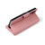 Samsung Galaxy S26 Rivet Buckle 9 Cards Three Fold Leather Phone Case - Rose Gold