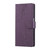 Samsung Galaxy S26 Rose Flower Embossed 3-Card Slots Leather Phone Case - Deep Purple