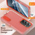 Samsung Galaxy S26 Rugged PC Hybrid Silicone Phone Case with Holder - Transparent+Orange