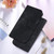 Samsung Galaxy S26 Seven-shaped Embossed Leather Phone Case - Black
