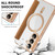 Samsung Galaxy S26 Shield MagSafe RFID Anti-theft Leather Phone Case - Brown