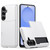 Samsung Galaxy S26 Shockproof Armor Phone Case with Card Slot - White