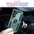 Samsung Galaxy S26 Shockproof TPU + PC Phone Case - Dark Green