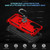 Samsung Galaxy S26 Shockproof TPU + PC Phone Case - Red
