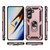 Samsung Galaxy S26 Shockproof TPU + PC Phone Case - Rose Gold