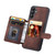 Samsung Galaxy S26 Skin Feel Dream RFID Anti-theft PU Card Bag Phone Case - Coffee