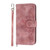 Samsung Galaxy S26 Skin Feel Flowers Embossed Wallet Leather Phone Case - Pink