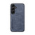 Samsung Galaxy S26 Skin Feel Magnetic Leather Back Phone Case - Blue